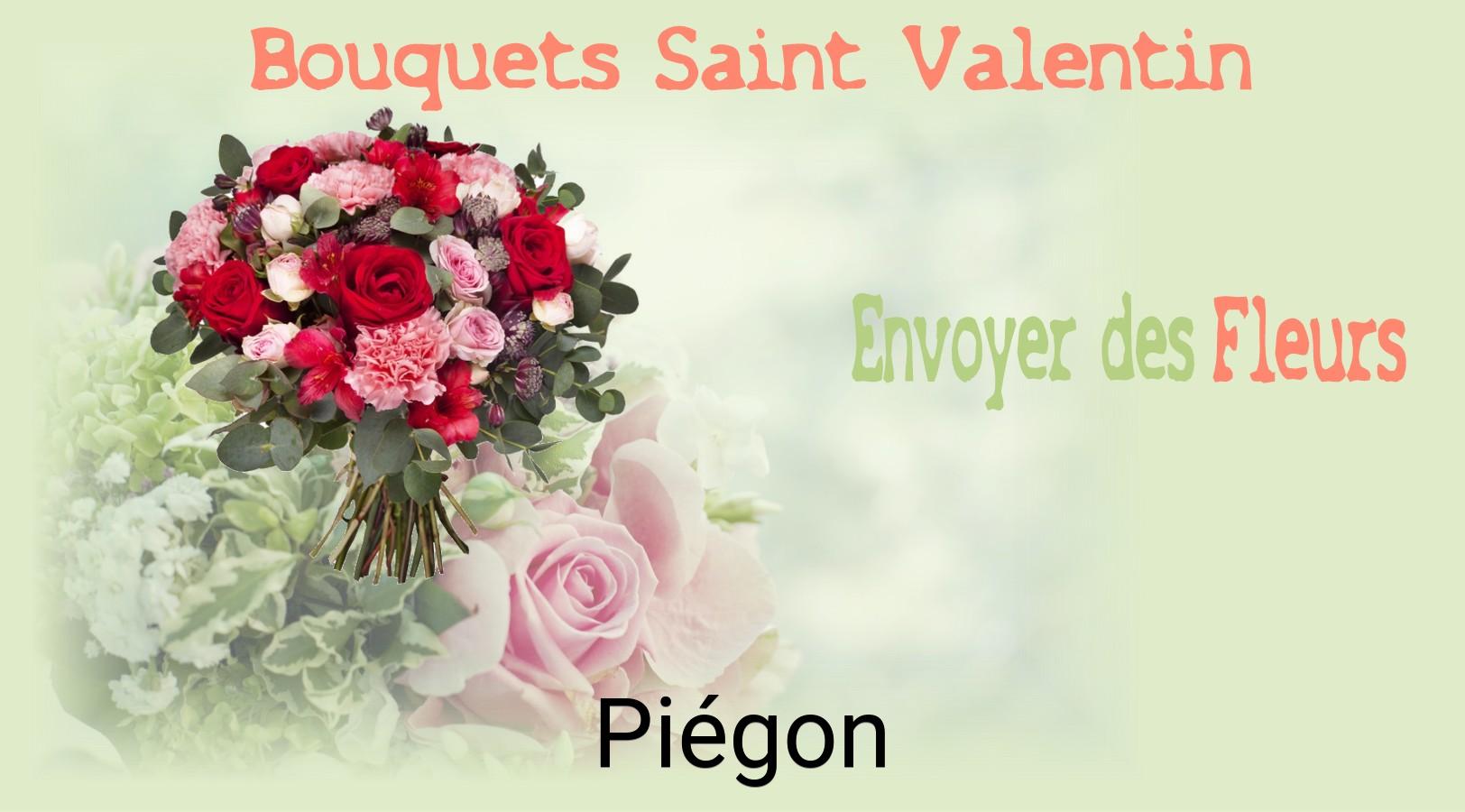 Roses de Saint-Valentin livrées à Piégon